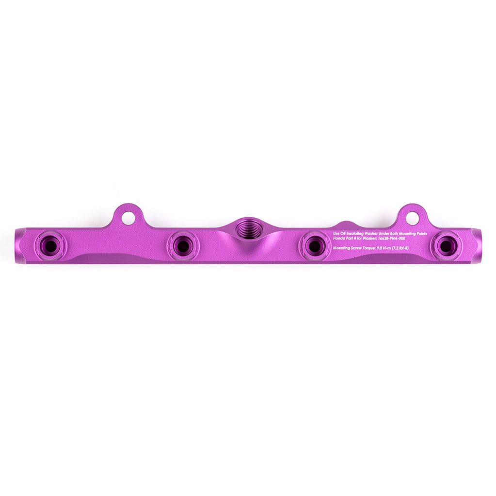 ACUITY K-Series Fuel Rail in Satin Purple Finish