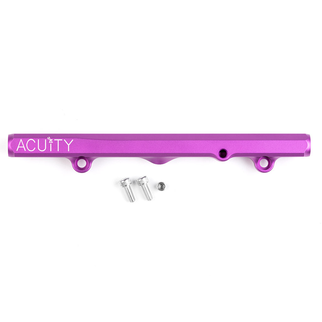 ACUITY K-Series Fuel Rail in Satin Purple Finish