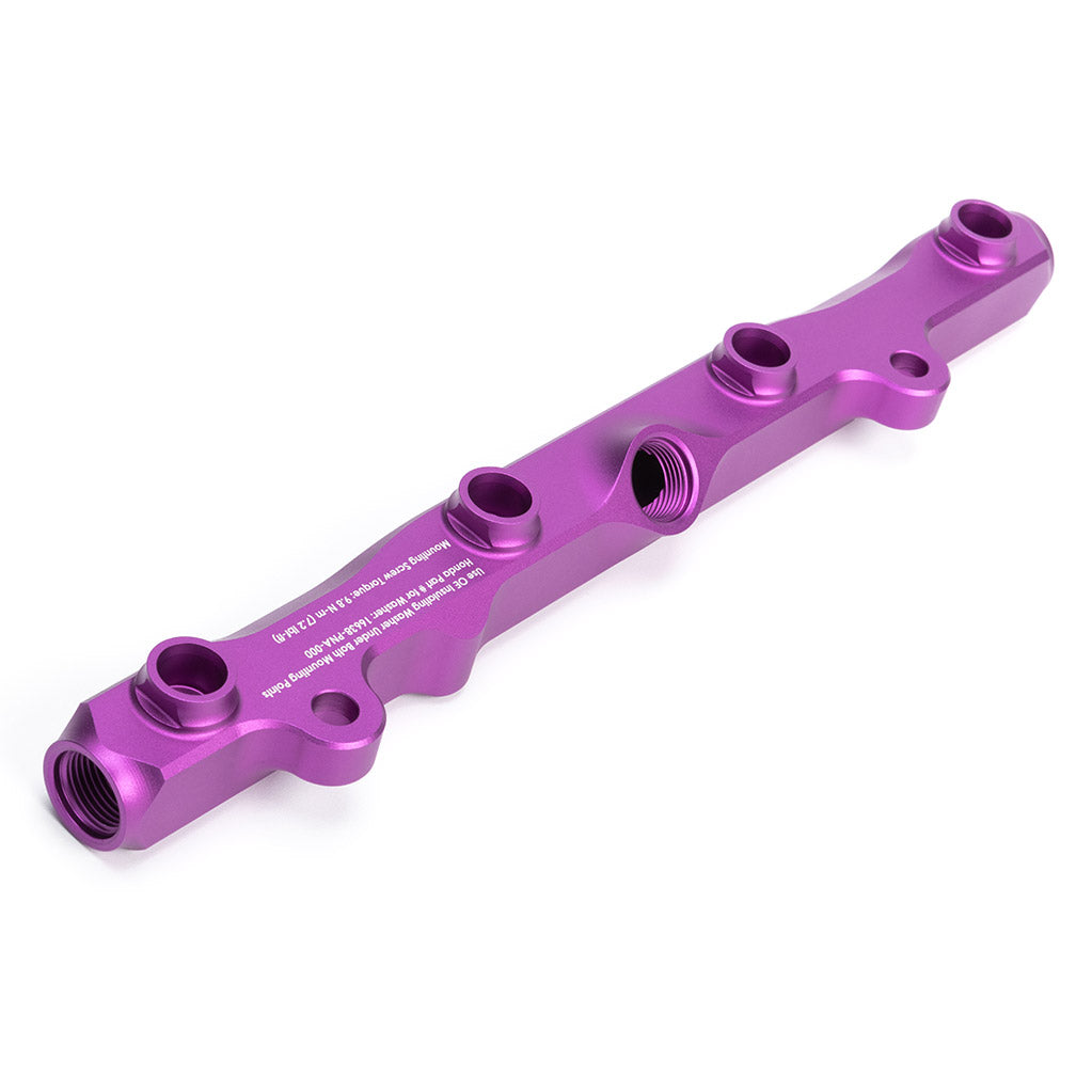 ACUITY K-Series Fuel Rail in Satin Purple Finish