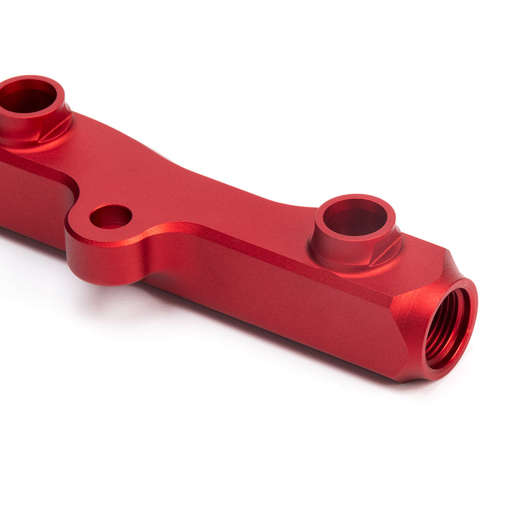 ACUITY K-Series Fuel Rail in Satin Red Finish