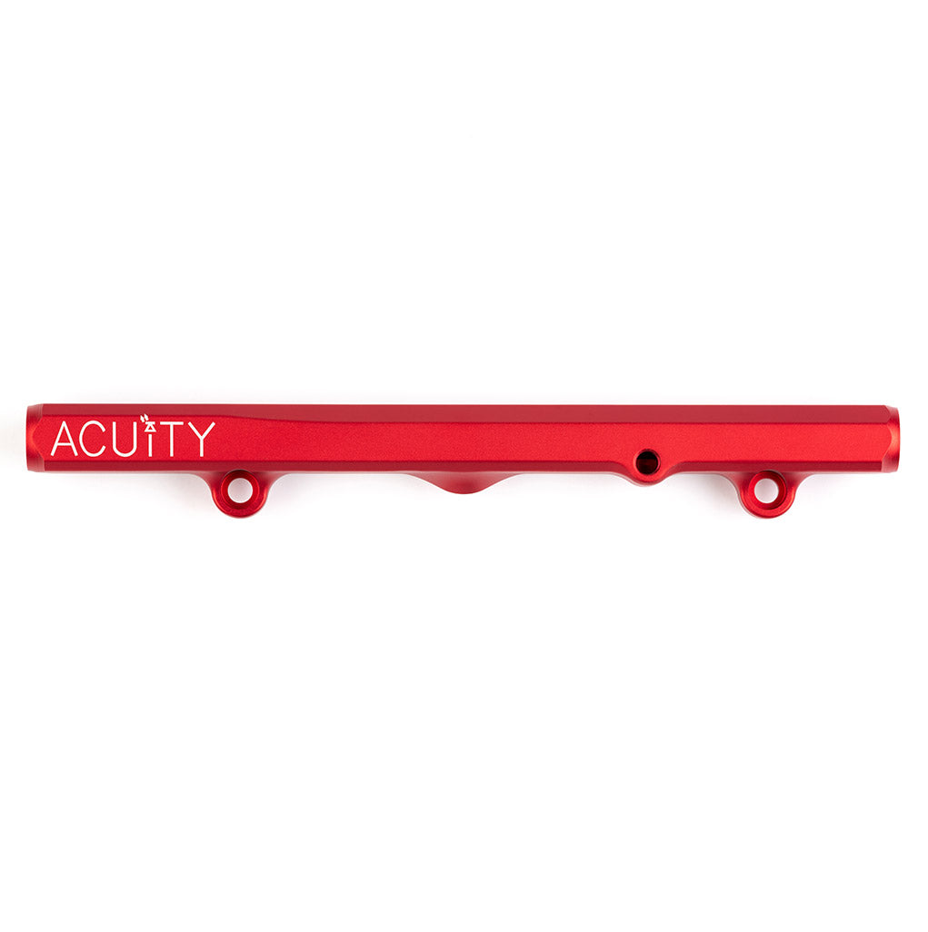 ACUITY K-Series Fuel Rail in Satin Red Finish