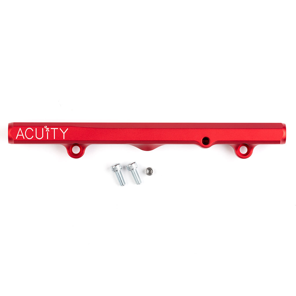 ACUITY K-Series Fuel Rail in Satin Red Finish