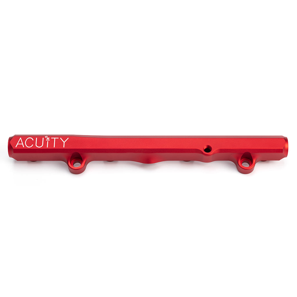 ACUITY K-Series Fuel Rail in Satin Red Finish