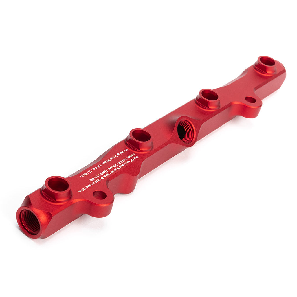 ACUITY K-Series Fuel Rail in Satin Red Finish