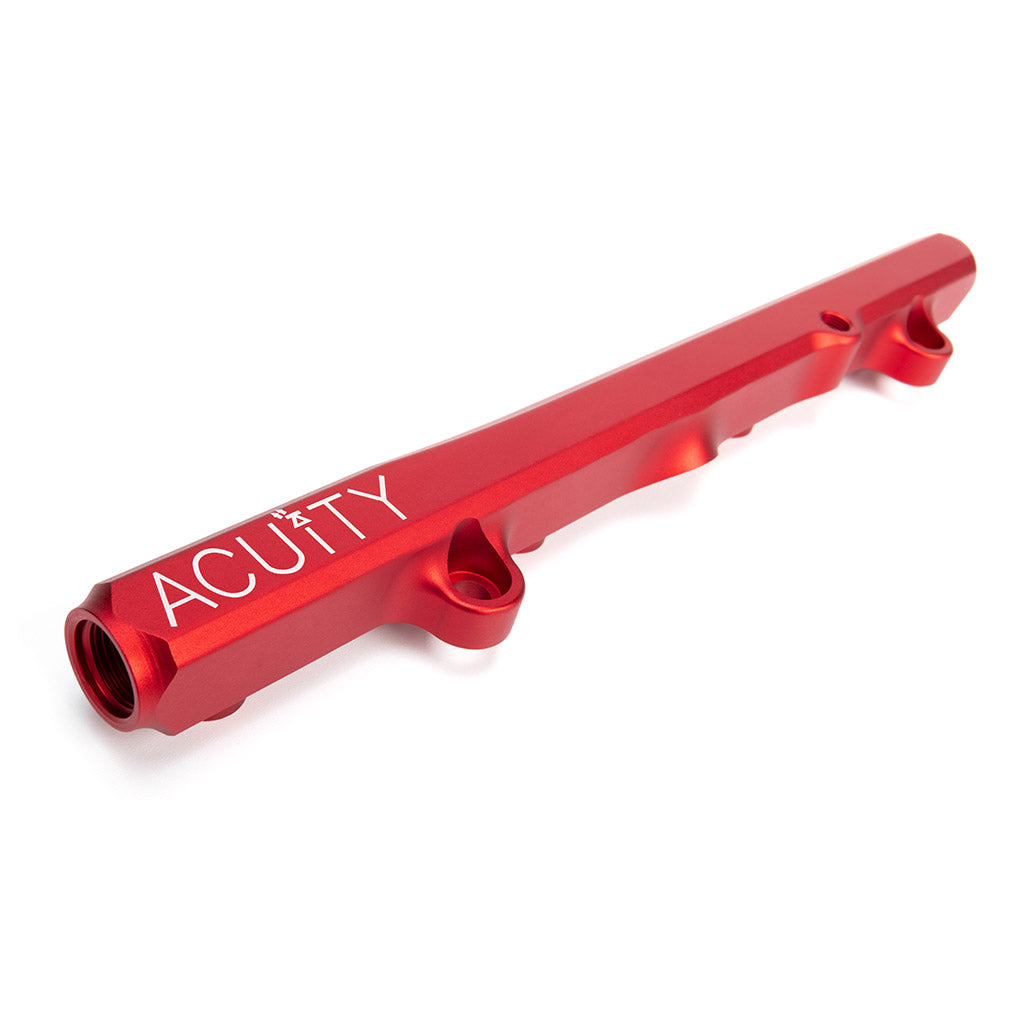 ACUITY K-Series Fuel Rail in Satin Red Finish