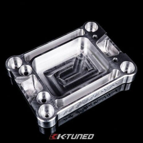 K-TUNED BILLET SHIFTER BASE PLATE MOUNTED ABOVE TUNNEL
