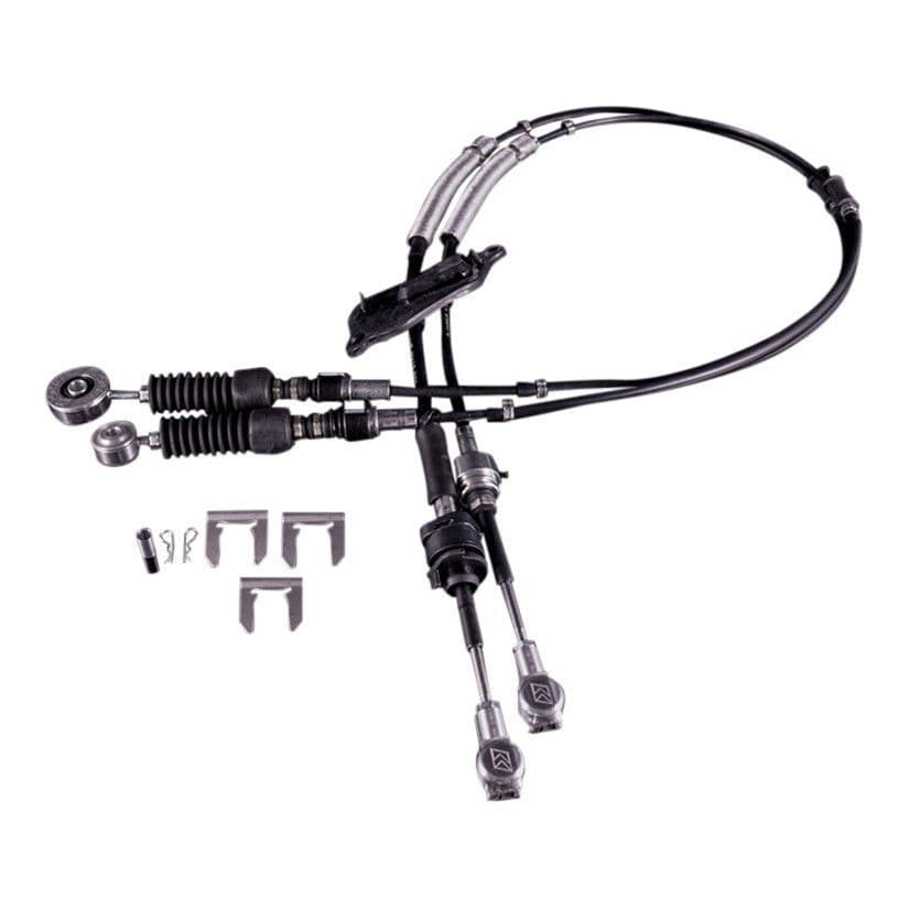 K-TUNED OEM SPEC SHIFTER CABLES 8TH GEN CIVIC SI W/BILLET BUSHINGS