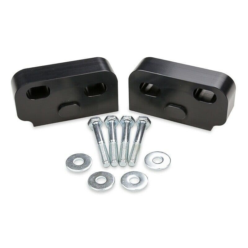K-TUNED QUICK RELEASE HOOD HINGE SPACERS 0.75IN THICK
