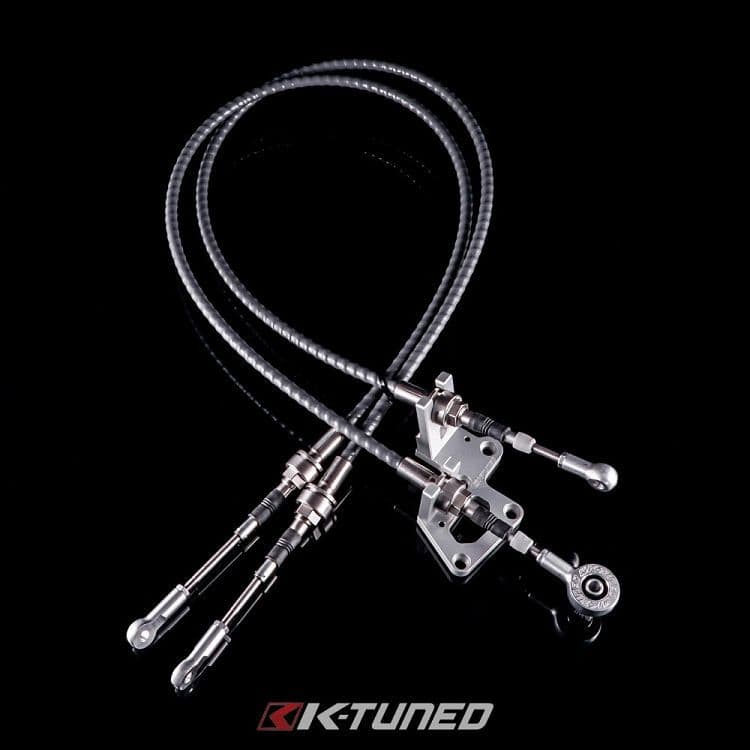 K-TUNED RACE-SPEC SHIFTER CABLES FOR K24Z7 TRANS WITH DC5 SELECTOR