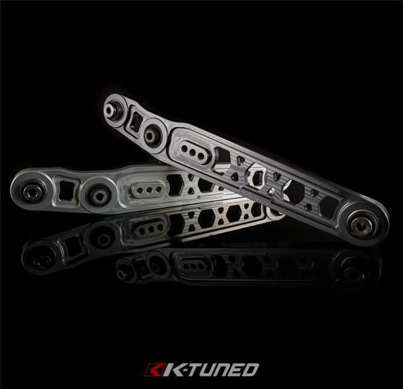 K-TUNED REAR LOWER CONTROL ARMS HONDA CIVIC EK INC TYPE R SILVER