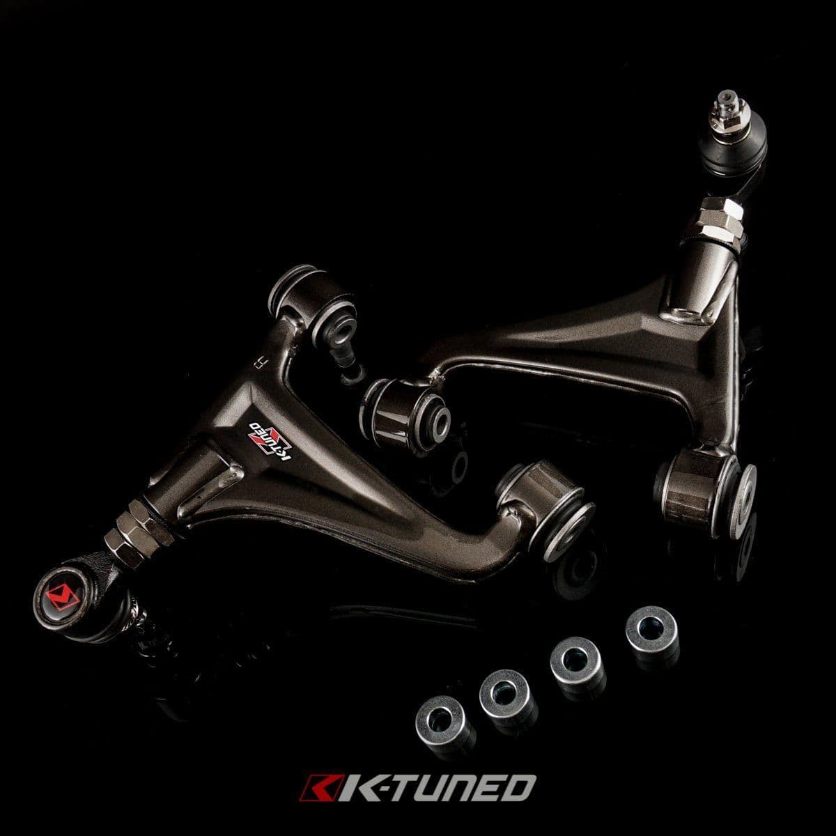 K-TUNED REAR UCA / CAMBER KIT (RUBBER BUSHING) - S2000 RUBBER