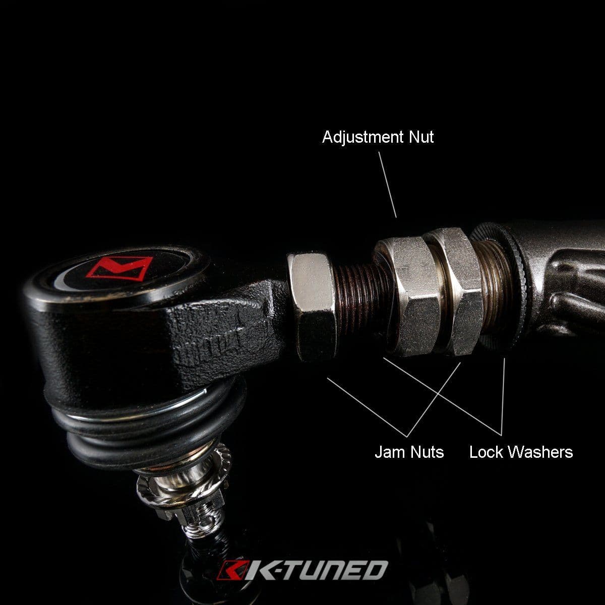 K-TUNED REAR UCA / CAMBER KIT (RUBBER BUSHING) - S2000 RUBBER