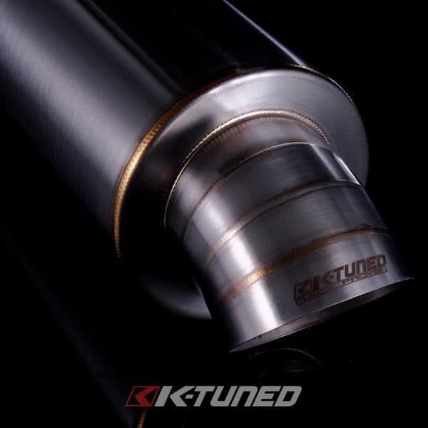 K-TUNED TURNDOWN MUFFLER EXHAUST - 3" INCH
