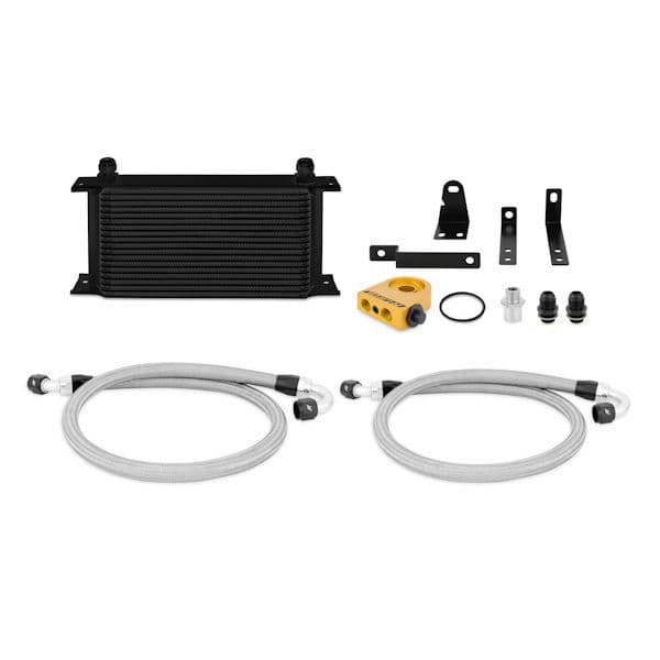 MISHIMOTO 2000-2009 HONDA S2000 THERMOSTATIC OIL COOLER KIT, BLACK