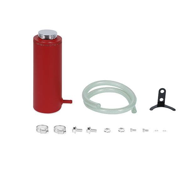 MISHIMOTO ALUMINUM COOLANT RESERVOIR TANK, WRINKLE RED