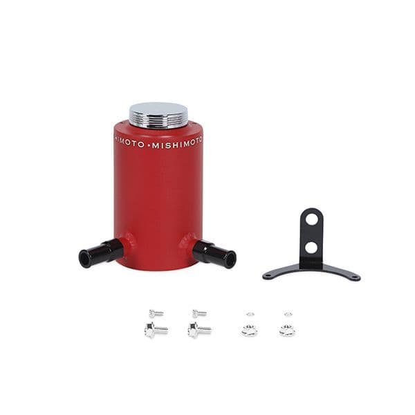 MISHIMOTO ALUMINUM POWER STEERING RESERVOIR TANK, WRINKLE RED