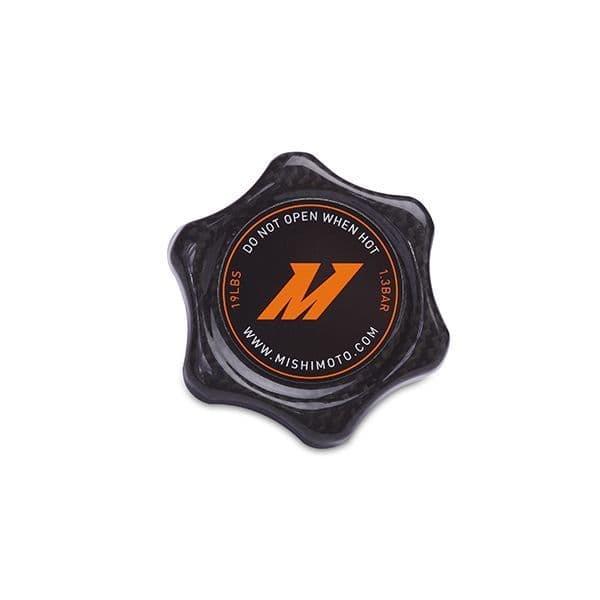 MISHIMOTO CARBON FIBER 1.3 BAR RADIATOR CAP, SMALL