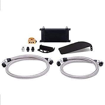MISHIMOTO HONDA CIVIC TYPE R DIRECT FIT OIL COOLER KIT, 2017+, BLACK