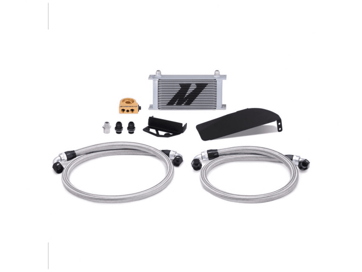MISHIMOTO HONDA CIVIC TYPE R DIRECT FIT OIL COOLER KIT, 2017+, SILVER