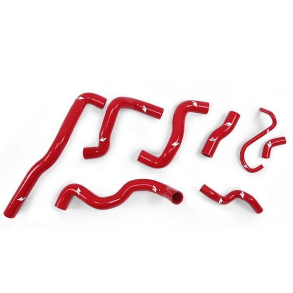 MISHIMOTO MINI COOPER S SILICONE RADIATOR HOSE KIT, 2007-2011 RED