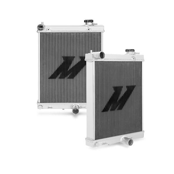 MISHIMOTO MITSUBISHI LANCER EVOLUTION 7/8/9 HALF-SIZE PERFORMANCE ALUMINUM RADIATOR, 2001-2007