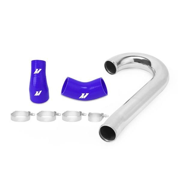 MISHIMOTO MITSUBISHI LANCER EVOLUTION 7/8/9 LOWER INTERCOOLER PIPE KIT, BLUE, 2001-2007