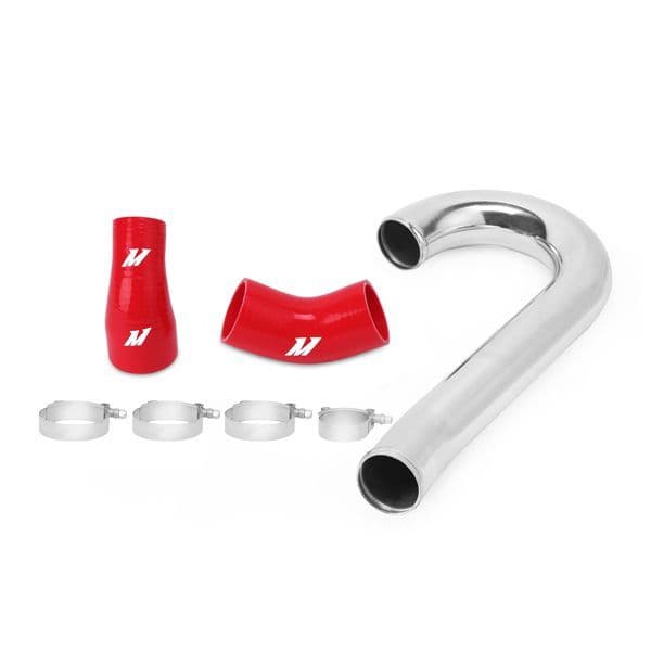 MISHIMOTO MITSUBISHI LANCER EVOLUTION 7/8/9 LOWER INTERCOOLER PIPE KIT, RED, 2001-2007