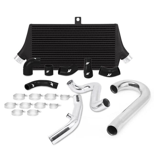MISHIMOTO MITSUBISHI LANCER EVOLUTION 7/8/9 RACE INTERCOOLER KIT, SILVER, 2001-2007