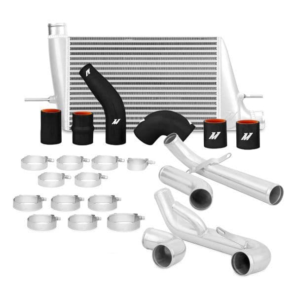 MISHIMOTO MITSUBISHI LANCER EVOLUTION X PERFORMANCE INTERCOOLER KIT, SILVER, 2008-2015