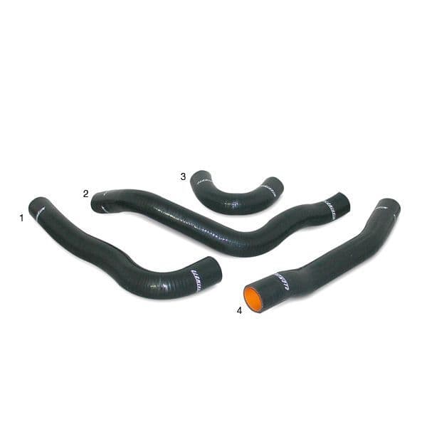 MISHIMOTO MITSUBISHI LANCER EVOLUTION X SILICONE RADIATOR HOSE KIT, 2008+ BLACK