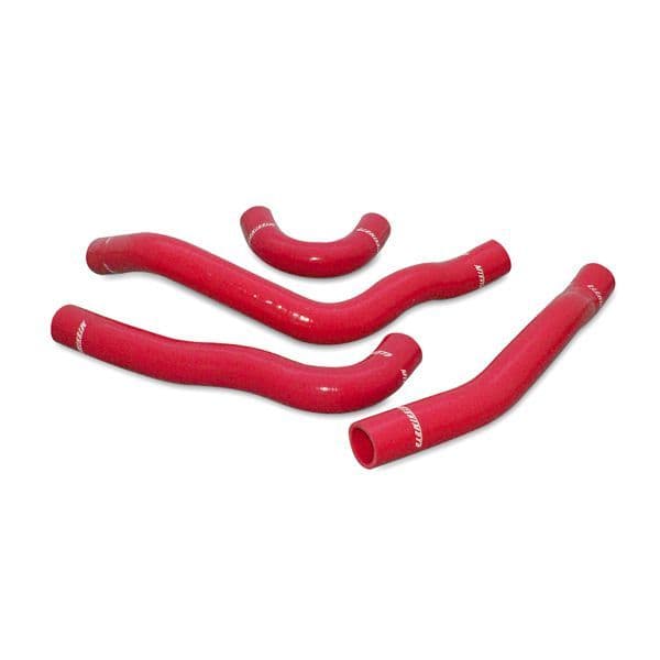 MISHIMOTO MITSUBISHI LANCER EVOLUTION X SILICONE RADIATOR HOSE KIT, 2008+ RED