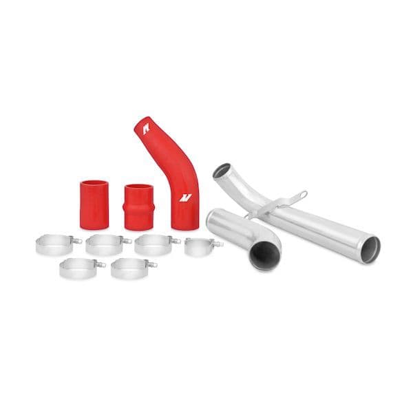 MISHIMOTO MITSUBISHI LANCER EVOLUTION X UPPER INTERCOOLER PIPE KIT, RED, 2008+