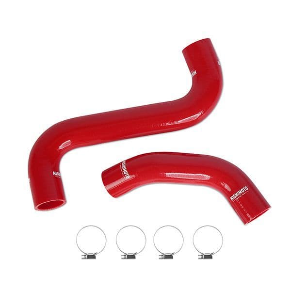 MISHIMOTO SUBARU IMPREZA WRX AND STI SILICONE RADIATOR HOSE KIT, 2001-2007 RED