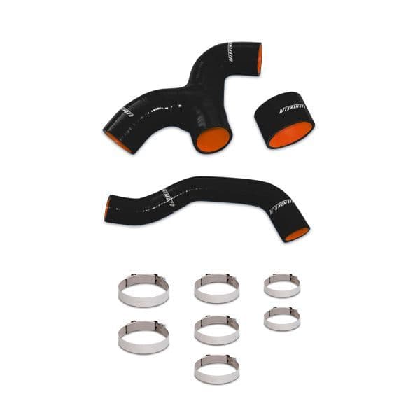 MISHIMOTO SUBARU IMPREZA WRX SILICONE INTERCOOLER HOSES, 2001-2005 BLACK