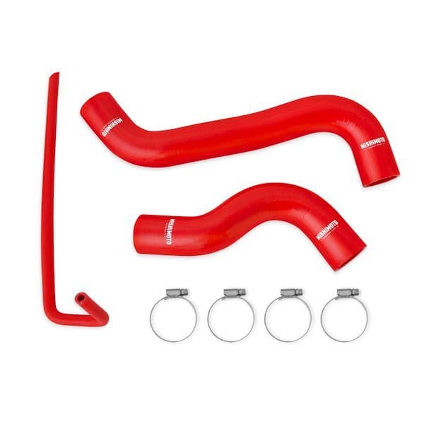 MISHIMOTO SUBARU WRX SILICONE RADIATOR HOSE KIT, RED, 2015+