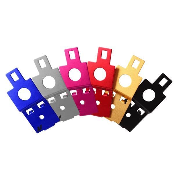 MISHIMOTO SUBARU WRX/STI ALUMINUM RADIATOR STAY SET, 2001-2007, PINK