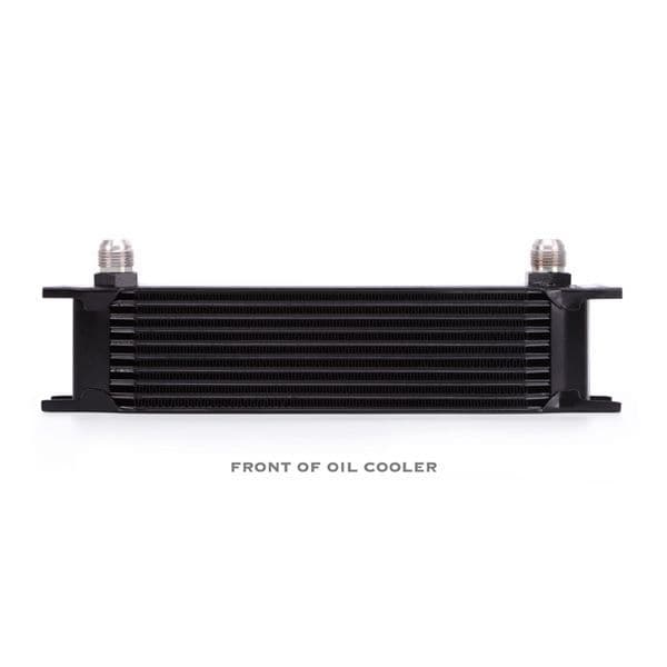 MISHIMOTO UNIVERSAL 10 ROW OIL COOLER KIT, BLACK