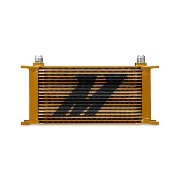 MISHIMOTO UNIVERSAL 19 ROW OIL COOLER, GOLD
