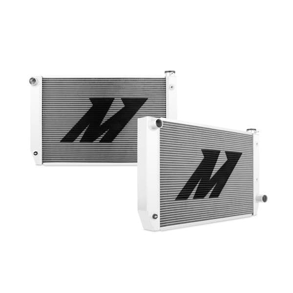 MISHIMOTO UNIVERSAL CIRCLE TRACK ALUMINUM RADIATOR, 31.0" X 19.0" X 3.0"