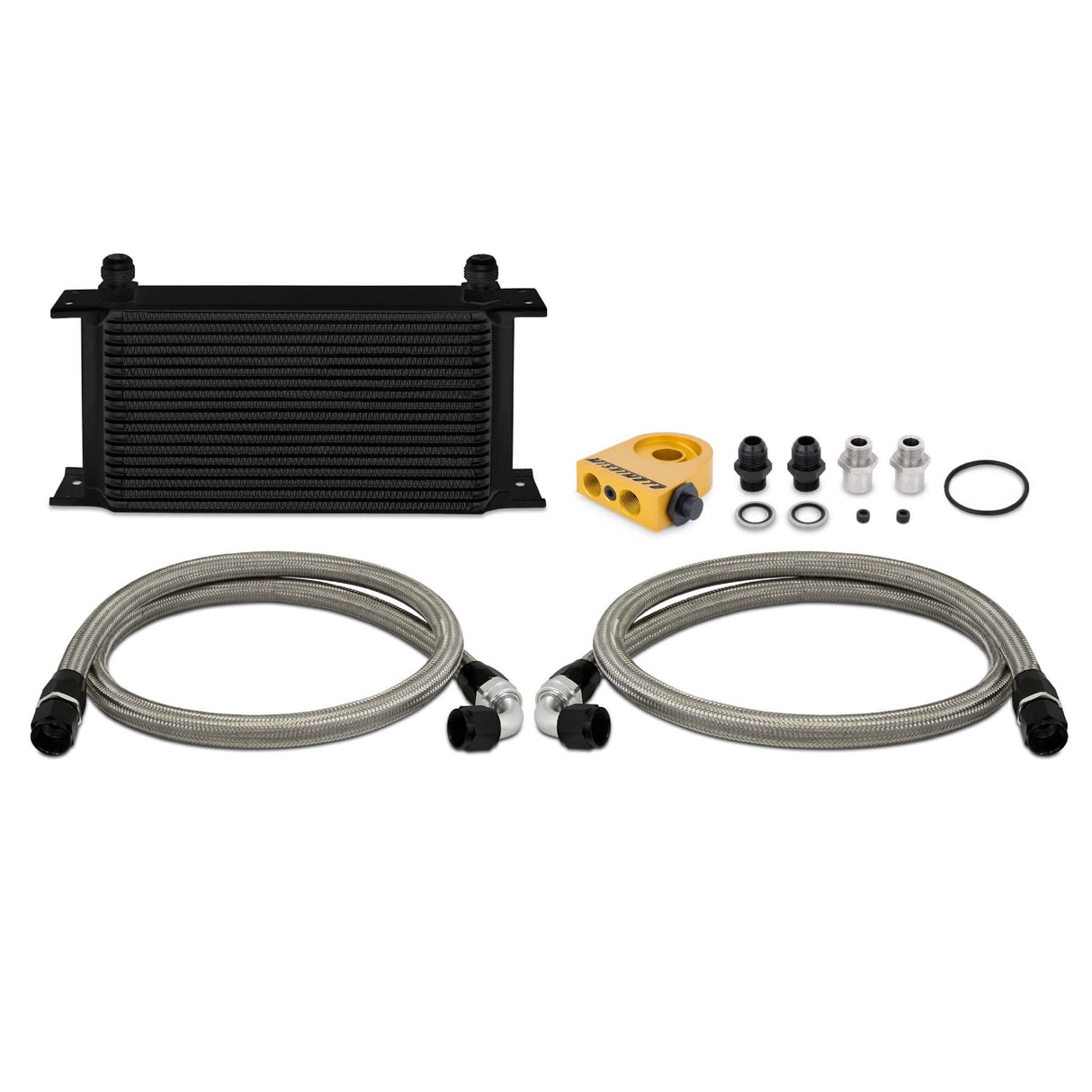MISHIMOTO UNIVERSAL THERMOSTATIC 19 ROW OIL COOLER KIT