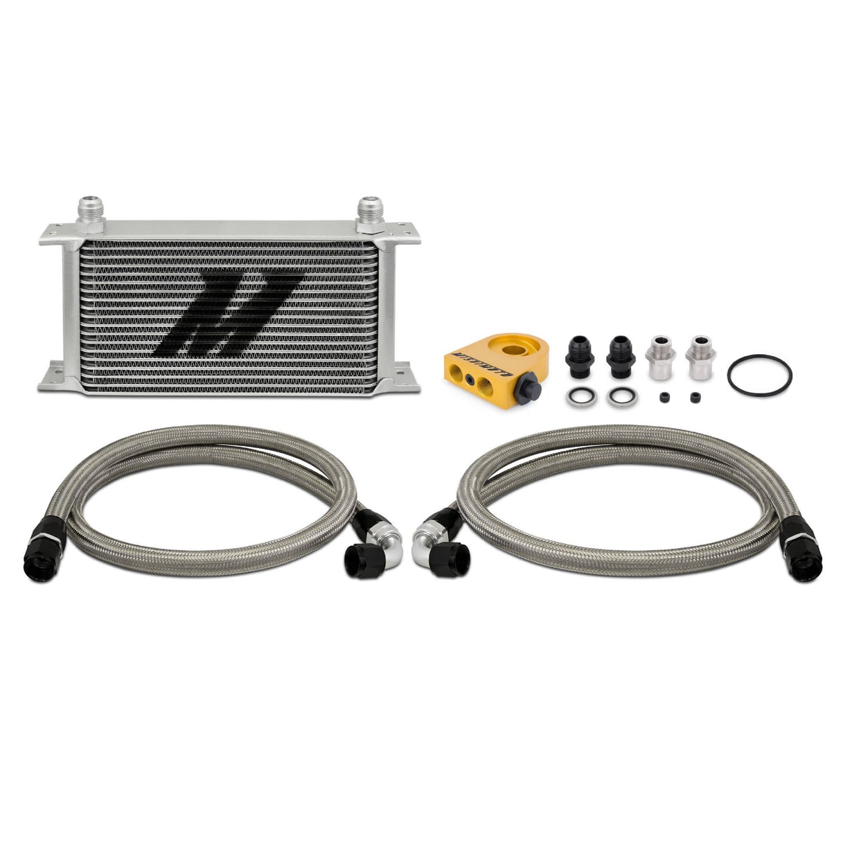 MISHIMOTO UNIVERSAL THERMOSTATIC 19 ROW OIL COOLER KIT