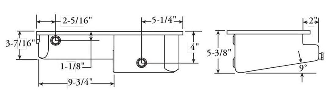 MOROSO OIL SUMP PAN DRAG RACE BAFFLED HONDA H SERIES