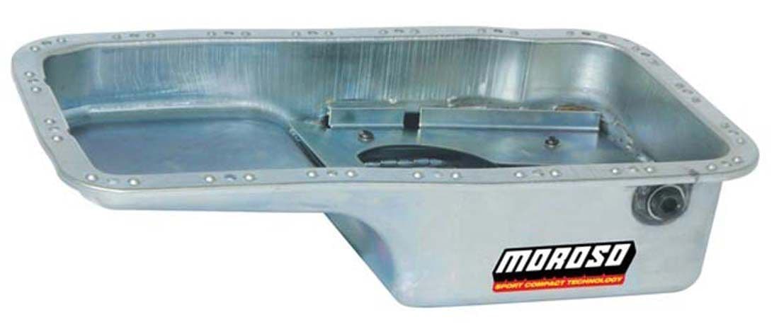 MOROSO OIL SUMP PAN ROAD RACE BAFFLED HONDA B SERIES