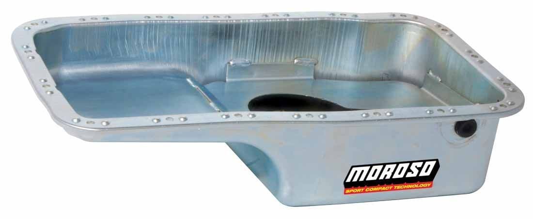 MOROSO OIL SUMP PAN STOCK DEPTH WITH DRAINBACKS HONDA B SERIES