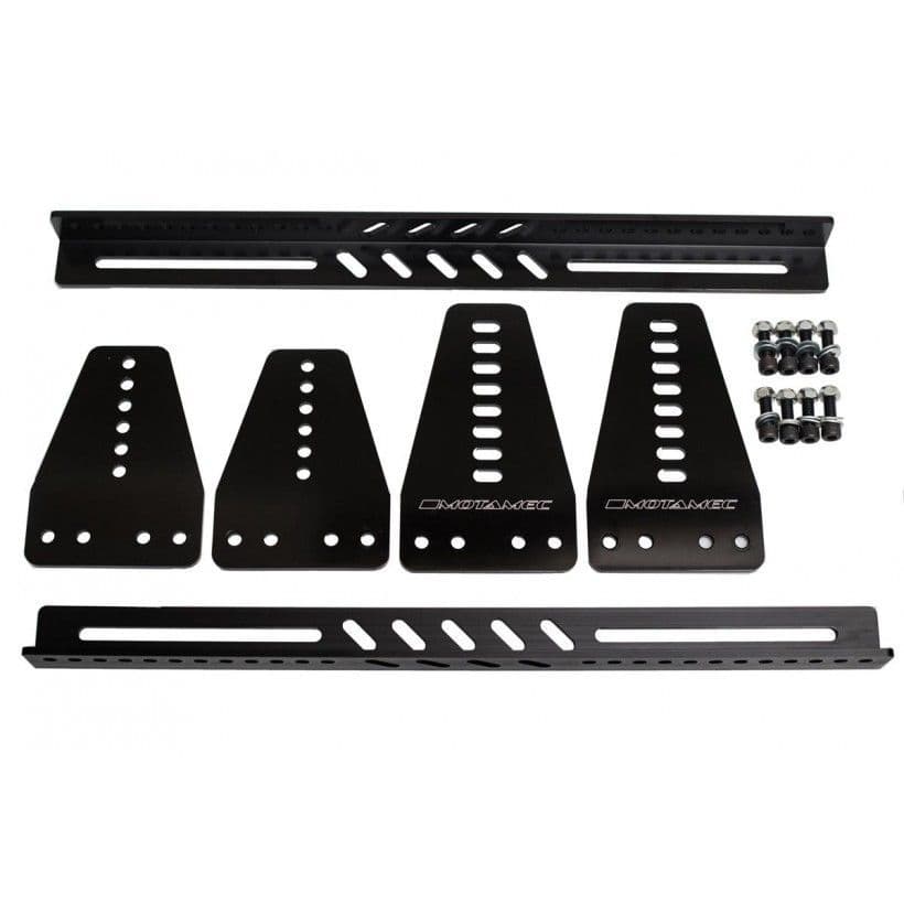 MOTAMEC ALLOY SIDE SEAT MOUNTS 6 PIECE MOUNTING BRACKETS - UNIVERSAL SPARCO OMP