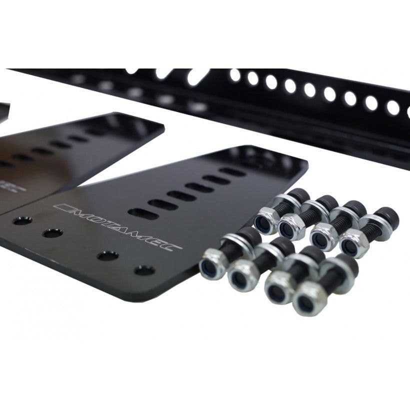 MOTAMEC ALLOY SIDE SEAT MOUNTS 6 PIECE MOUNTING BRACKETS - UNIVERSAL SPARCO OMP