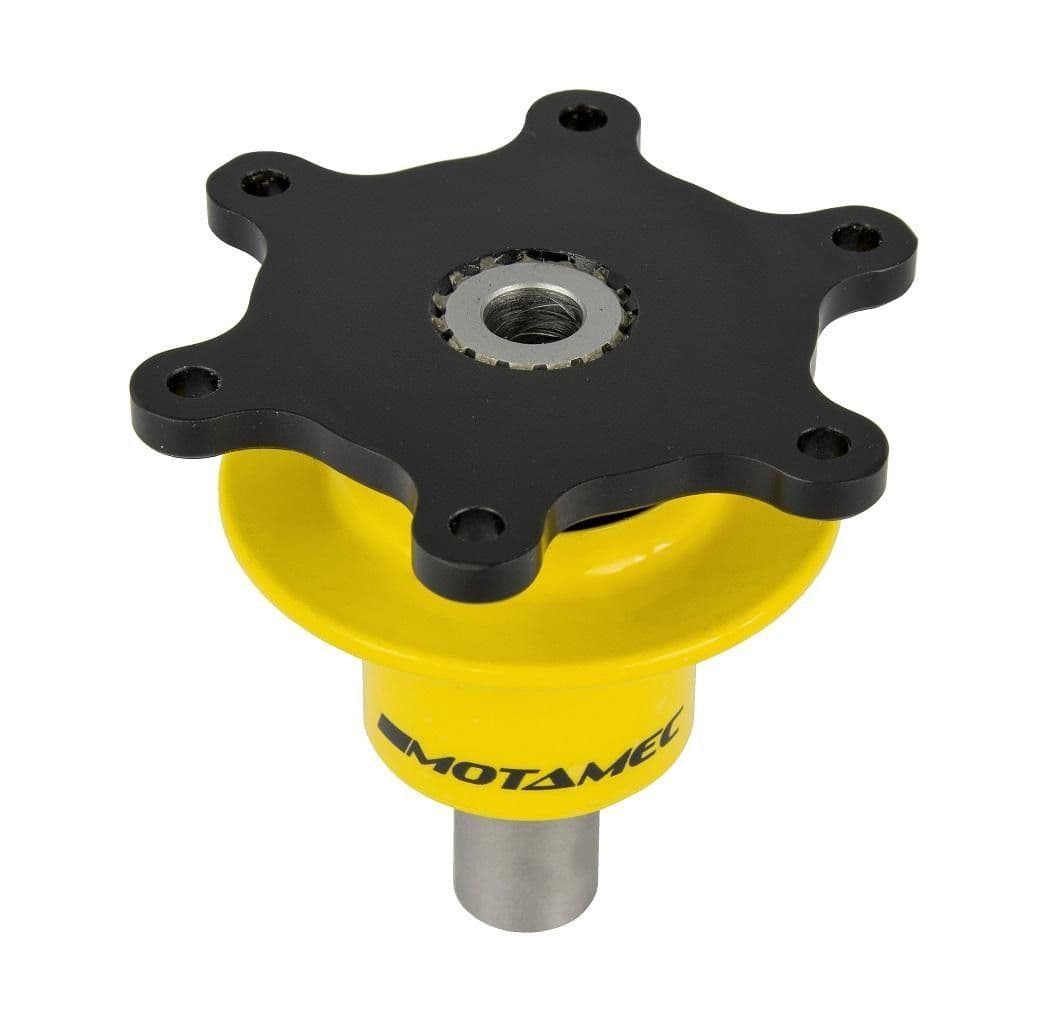 MOTAMEC FIA QUICK RELEASE STEERING WHEEL BOSS 6 BOLT 70MM PCD WELD ON 5/8" SLUG