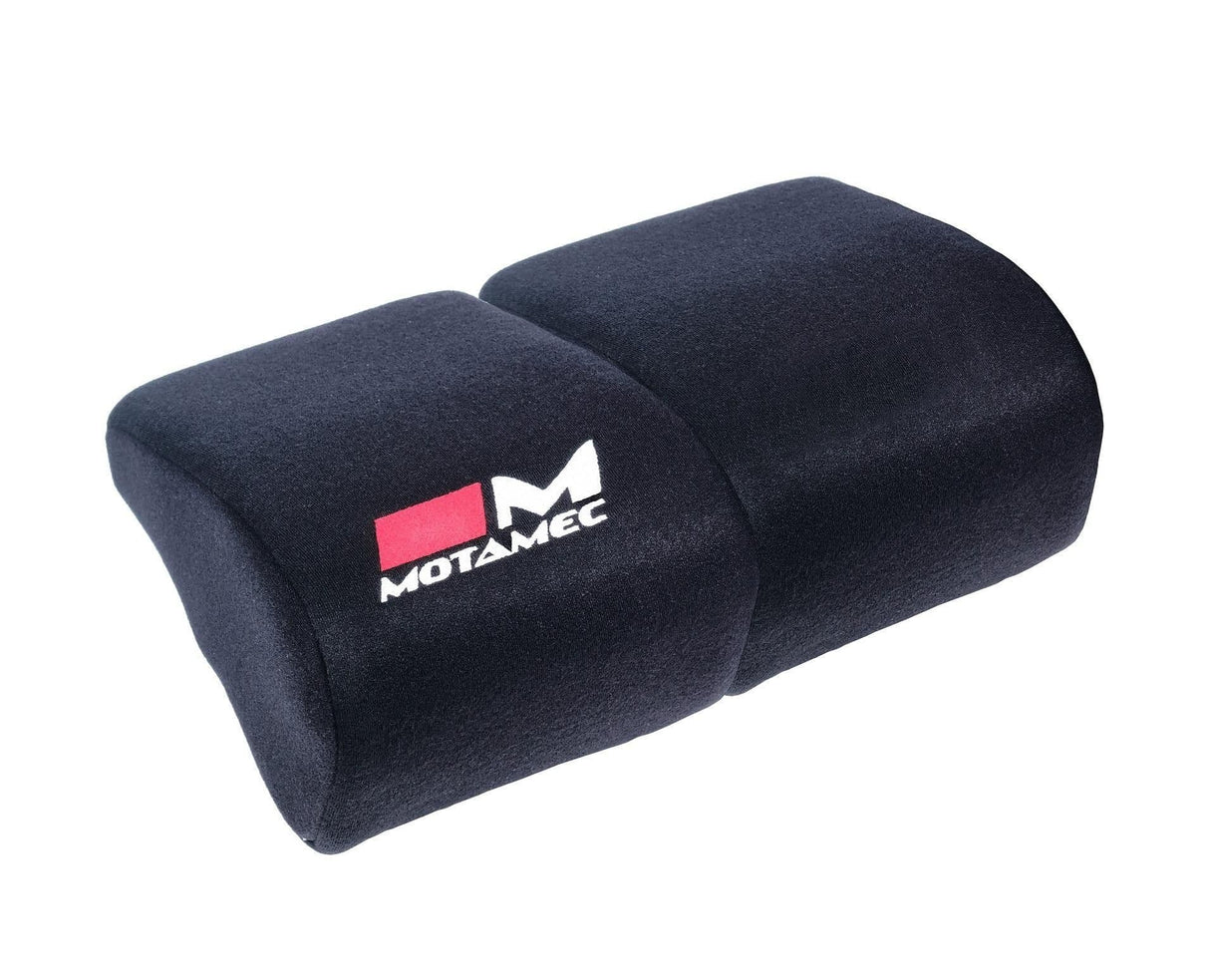 MOTAMEC RACING SEAT GP1 AND EVO2 2-PIECE SPARE SPLIT CUSHION SET PAIR - BLACK