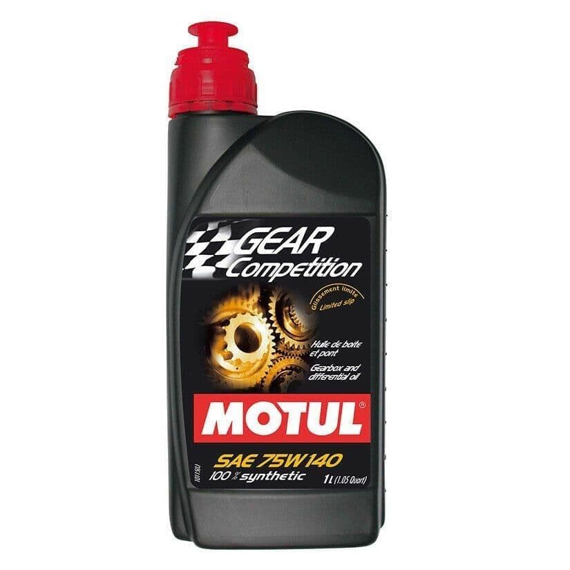 MOTUL GEAR COMPETITION 75W140 SYNTHETIC GEAR TRANMISSION OIL 1 LITRE