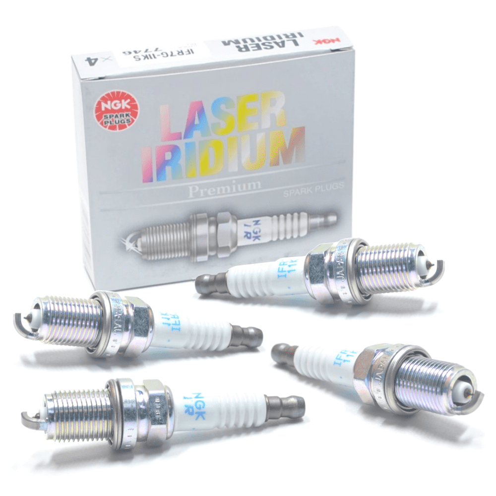 NGK LASER IRIDIUM SPARK PLUGS HONDA K-SERIES F-SERIES K20 K24 F20 IFR7G-11KS